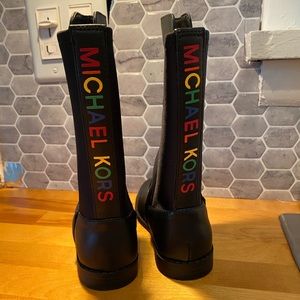 Michael Kors Emma Sundayz rainbow boots